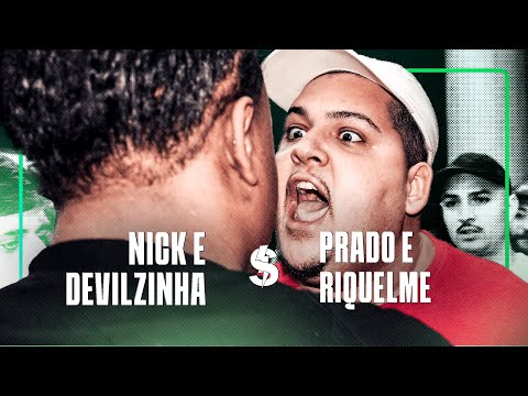 (PEGOU FOGO🔥) PRADO e RIQUELME x DEVILZINHA e NICK | SEMI-FINAL | BATALHA DO S #42