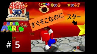 あと少し…だったのに…＃5【スーパーマリオ６４】