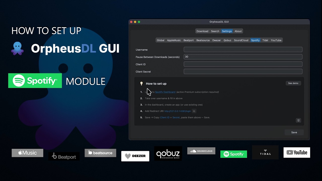 How to set up Spotify