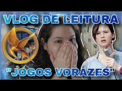 FINALMENTE LI "JOGOS VORAZES"... E ENTREI EM CRISE NO VLOG: NÓS SOMOS O PROBLEMA? // Livre em Livros