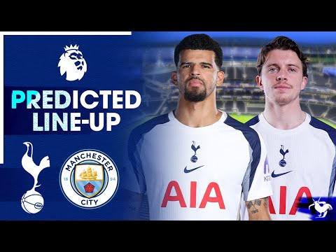 Who Will Start Vs Man City?! [TOTTENHAM VS MAN CITY PREDICTED LINEUP]
