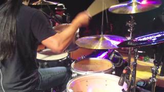 Jorge Palacios drum cam Rick Springfield "Mr. PC" & "Affair of the Heart" "live"