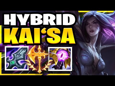 Hybrid Kai'Sa Build is INSANE in Wild Rift! Kai'Sa Gameplay!