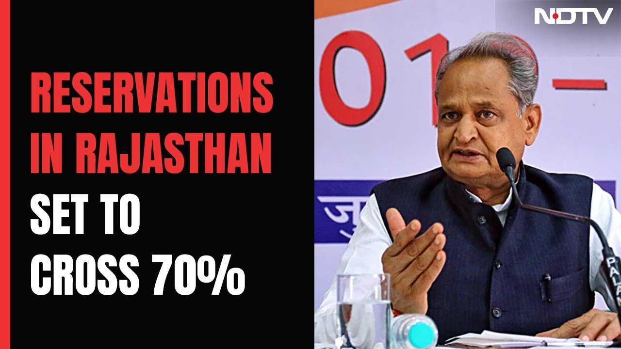 Ashok Gehlot Raises OBC Quota, Says In Favour Of Caste Census In Rajasthan