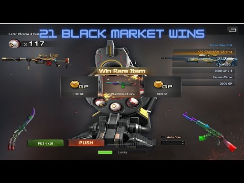 Crossfire West 26 Black market wins