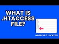 What Is Htaccess File And How To Find It In Cpanel