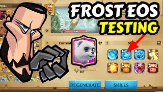 call of dragons - frost bear EOS war report Testing | Brilliant pet