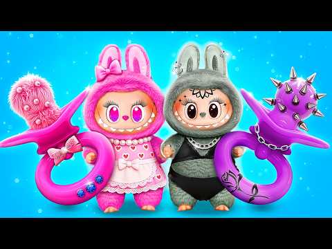 Лабубу стали мамами! Идеи для кукол ЛОЛ в аквапарке