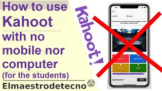 How to use Kahoot without phone, tablet nor computer: Answers sheet and Practice Mode explained