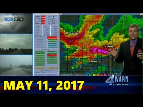May 11, 2017 Severe Weather: KFOR-TV (Tornado and Significant Hail)