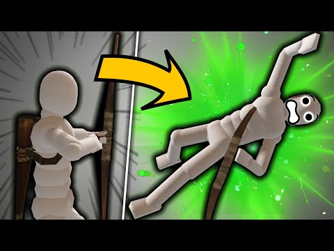 Overgrowth | Active Euphoria Ragdoll Physics & NPC Wars #14 | Bow & Arrows 🏹