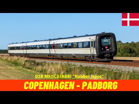 Führerstandsmitfahrt Kopenhagen - Padborg (DSB, Dänemark) 4K