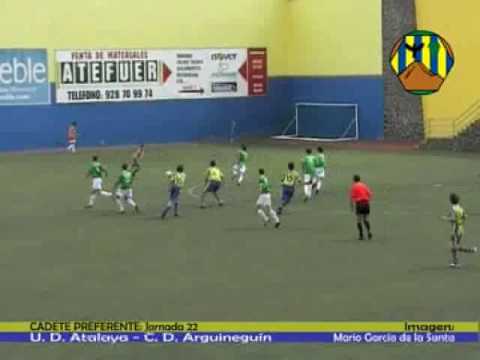 Fútbol Cadete Preferente: U. D. Atalaya  C. D. Arguineguín
