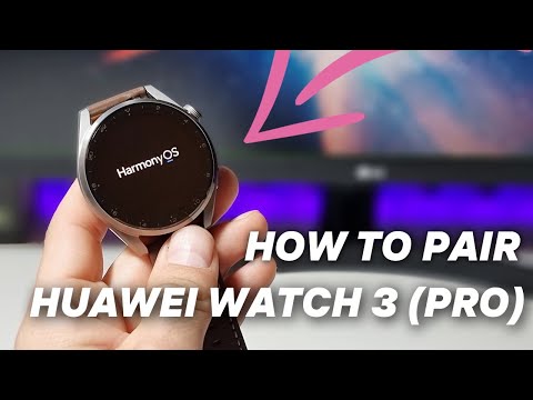 How to Pair Huawei Watch 3 (Pro) With Smartphone - Connect Android/Harmony OS & iOS Devices! ⌚📱