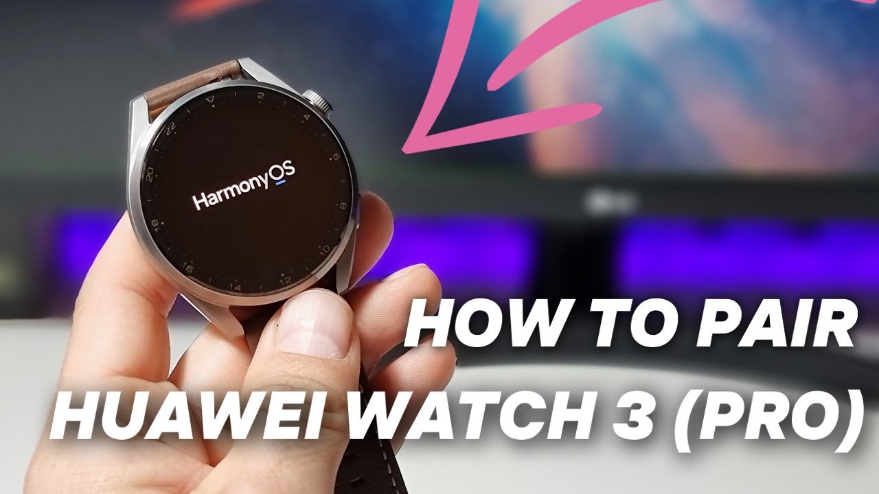 How to Pair Huawei Watch 3 (Pro) With Smartphone - Connect Android/Harmony OS & iOS Devices! ⌚📱
