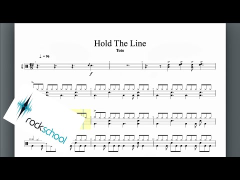 Hold The Line Rockschool Grade 5 Drums