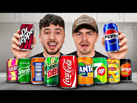 We Tried Every Soda and Ranked Them!