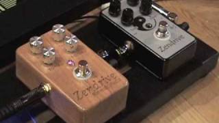 Video thumbnail for Hermida Audio Zendrive guitar pedal demo standard vs SE Version w Tele @ Jaguar Twin by gearmanndude