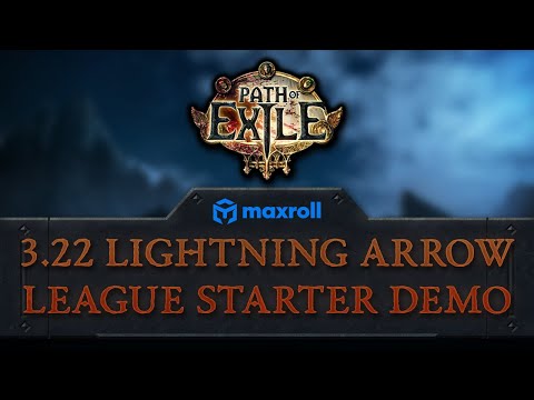 Lightning Arrow Deadeye League Starter Build Showcase - Poe 3.22