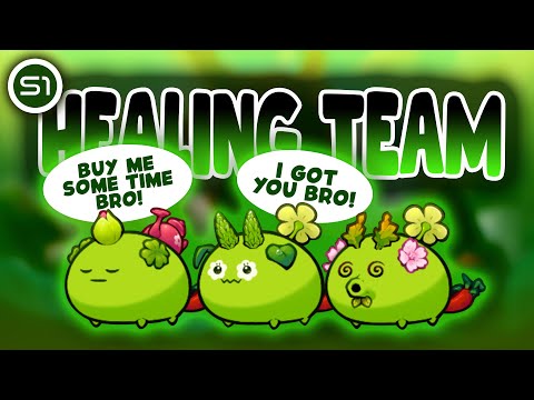 Solid Mid Healing Meta Team rank62 1480 stars Dragon4 | Featuring LuisToro Axie Origins S1 Top LB