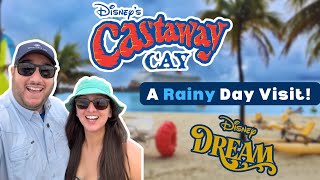Disney Cruise Line Castaway Cay..in the POURING RAIN! | Onboard Fun & Halloween Night on the Dream!
