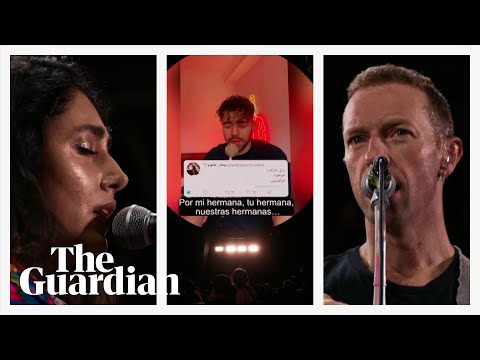 Coldplay perform Iranian protest song Baraye in Buenos Aires: 'We send our support'