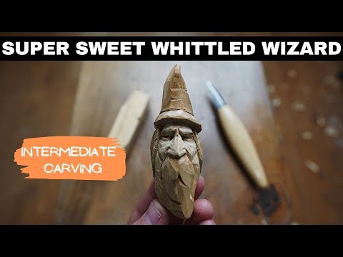 Whittled Wizard tutorial thumbnail