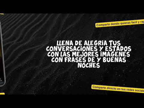 Saludos de Buenas Noches Video