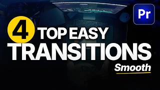 Top 4 Seamless Transitions for Clean Edits (Premiere Pro Tutorial)