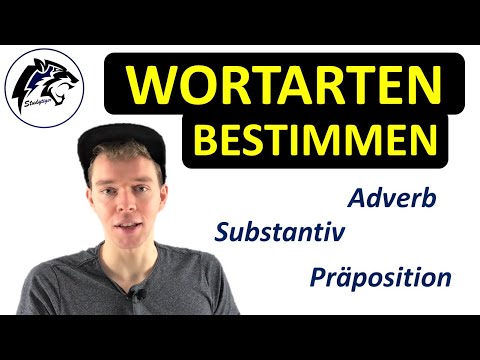 WORTARTEN bestimmen | Deutschunterricht