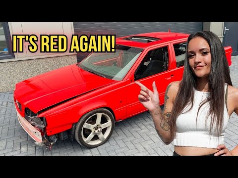 We finally made it here - Volvo 850R paint reveal!