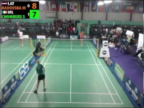 Fyffes Irish Future Series - Ladies Singles semi final, Set 2 (Radovska v Chambers)