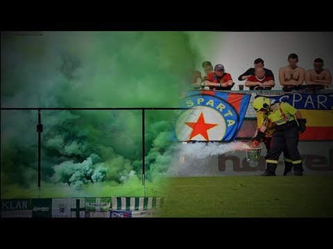 Bohemians 1905 vs Sparta Praha - Torcidas no Campeonato Tcheco (26.05.18)