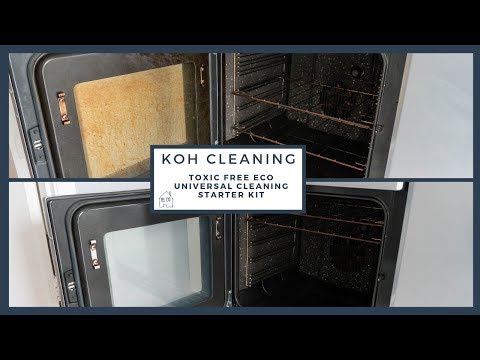 Koh Cleaning Starter Kit Review - Cleaning My Oven & More