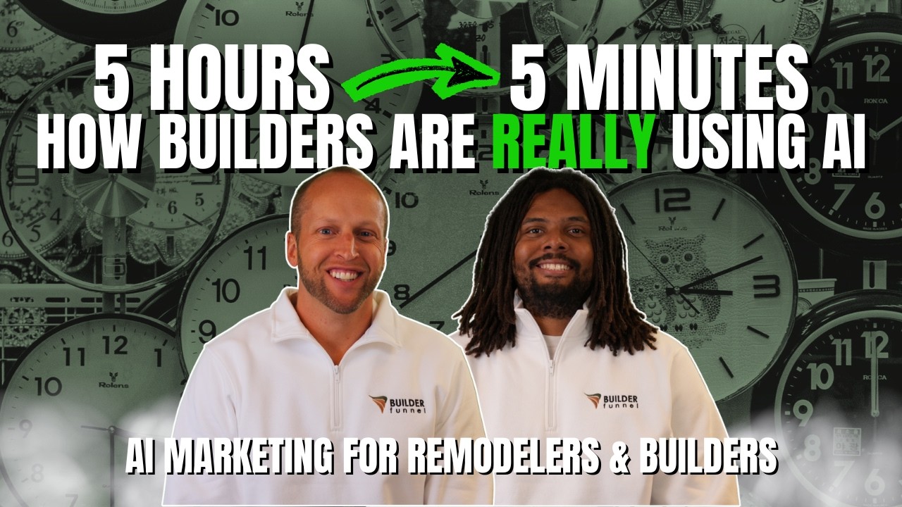 How Builders & Remodelers Are Actually Using AI Right Now