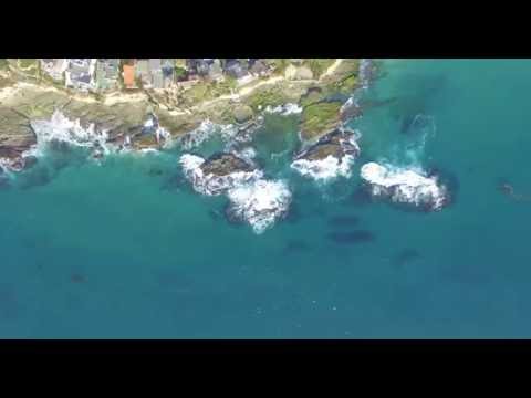 Laguna Beach Coastal Beach Aerial View