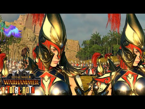 Clash of Titans - High Elves vs. Lizardmen: Warhammer 3