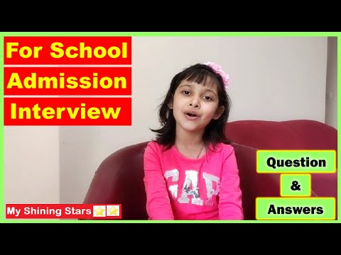 School Admission Interview Question & Answers for Kids|Preparation & Tips For School Interview