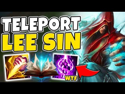 TELEPORT TO RED AND SNOWBALL THE GAME!! HOW TO GET FREE LP WITH LEE SIN - League of Legends