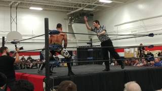 Matt Sydal vs King Ricochet, 3/17/17, Westbrook Armory Limitless Wrestling