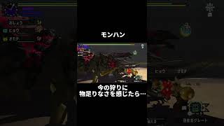 【モンハン】「物足りない」を満たす相手