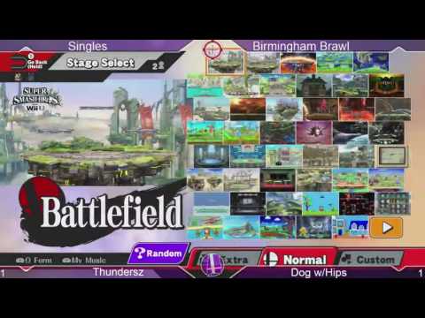 Birmingham Brawl 11 (Smash 4) - Thundersz vs Dog w/ Hips