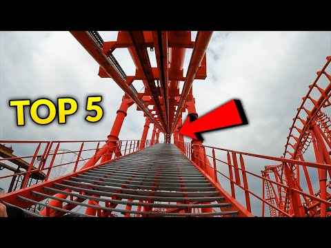 5 Najbardziej EKSTREMALNYCH RollerCoasterów - Energylandia 2022 (Zator, Polska) GoPro HERO 10 Black