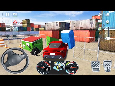Taxi Sim 2020   Cab Car Service Driving Simulator find and smash public toilets - Android Gameplay