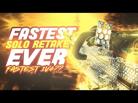 Fastest 1v4 Solo Retake in CODM history.(7.45 seconds)