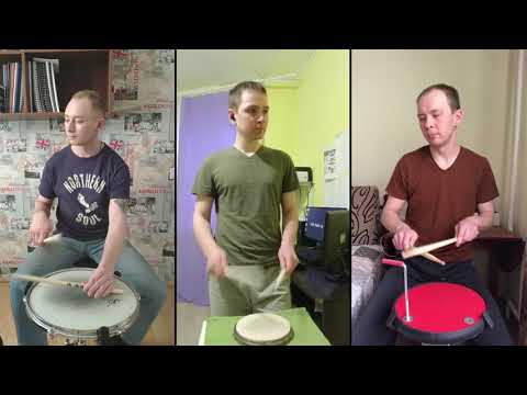 Crystal Beats - Eckhard Kopetzki (quarantine version) snare drum trio