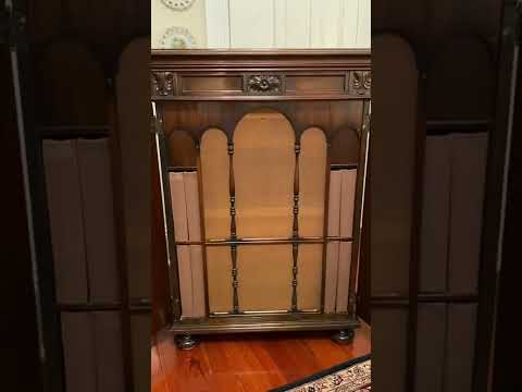 Painting The Clouds With Sunshine by Jean Goldkette & his Orchestra, 1929 on my 1925 Victor Credenza