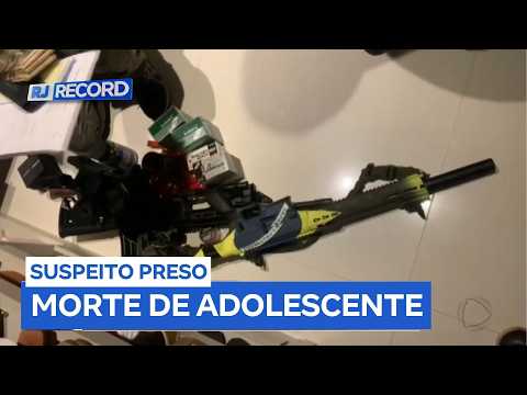 Polícia prende suspeito de matar adolescente em Conceição de Macabu (RJ)