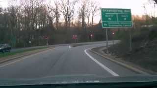 preview picture of video 'Texting Driver Collides with a Deer in the Street (Baltimore Co., MD)'