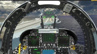 Carrier  Take off and landing  FA18 Super Warrior Freeware  MSFS 2020